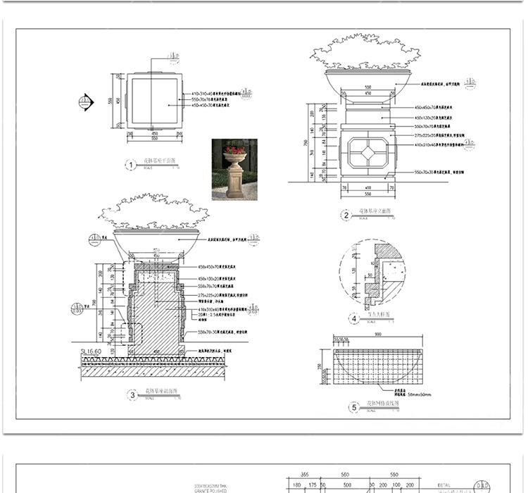 cad ls01 water feature basins
