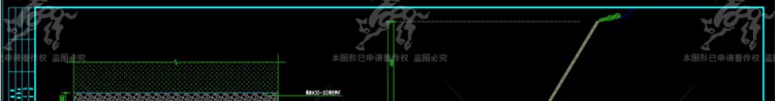 cad ls04 gabion retaining wall