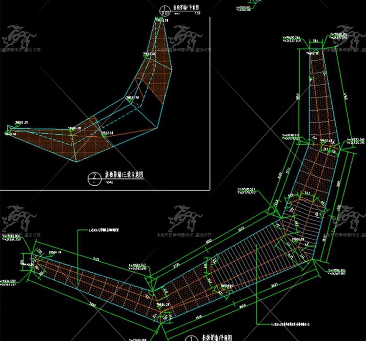 cad ls05 steel polygon artwork