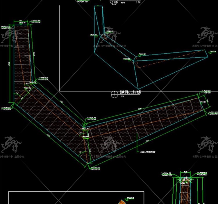 cad ls05 steel polygon artwork