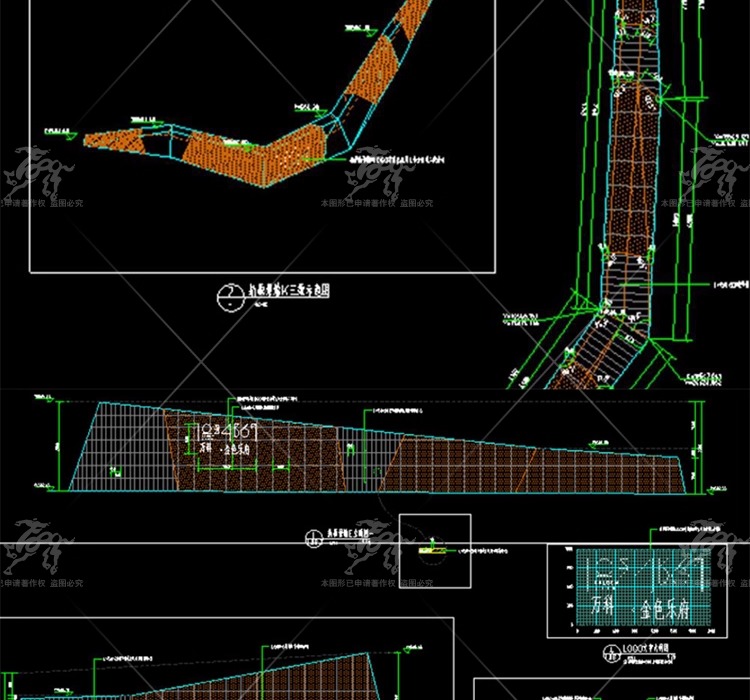 cad ls05 steel polygon artwork