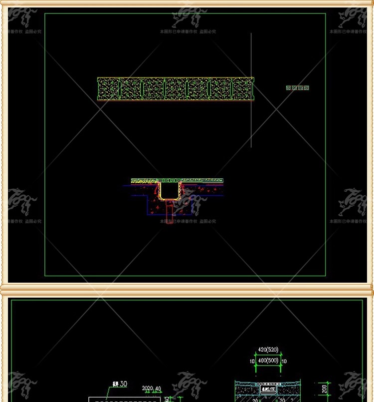 cad ls07 drainage ditches