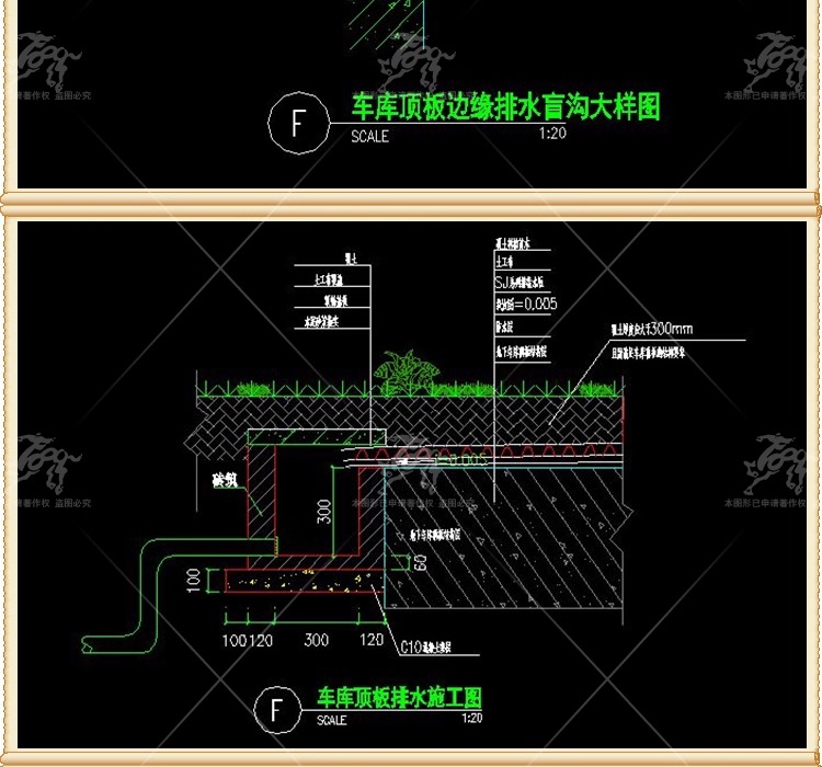 cad ls07 drainage ditches