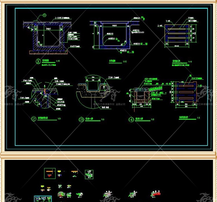 cad ls07 drainage ditches
