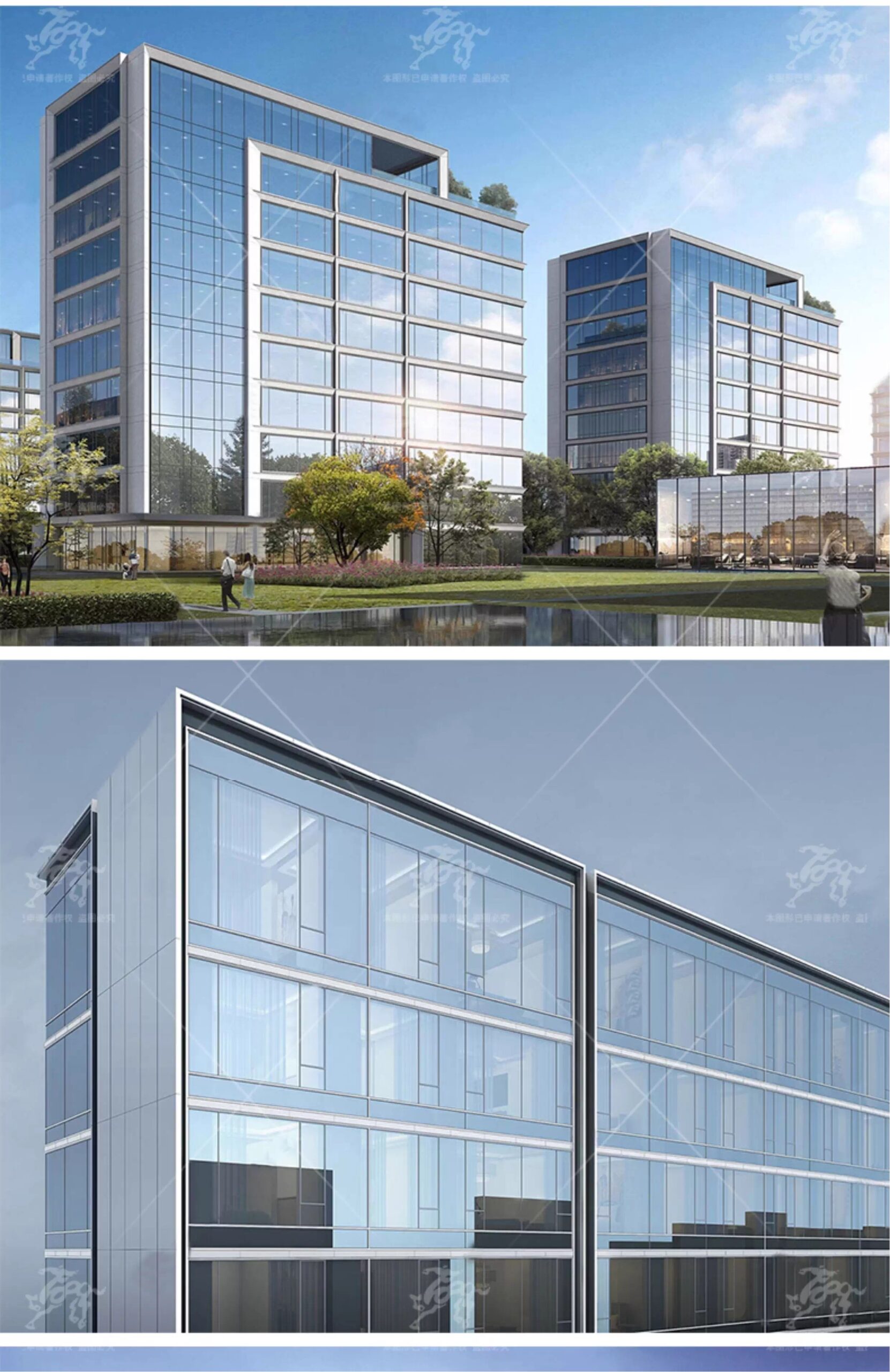 su ad37 glass facade building