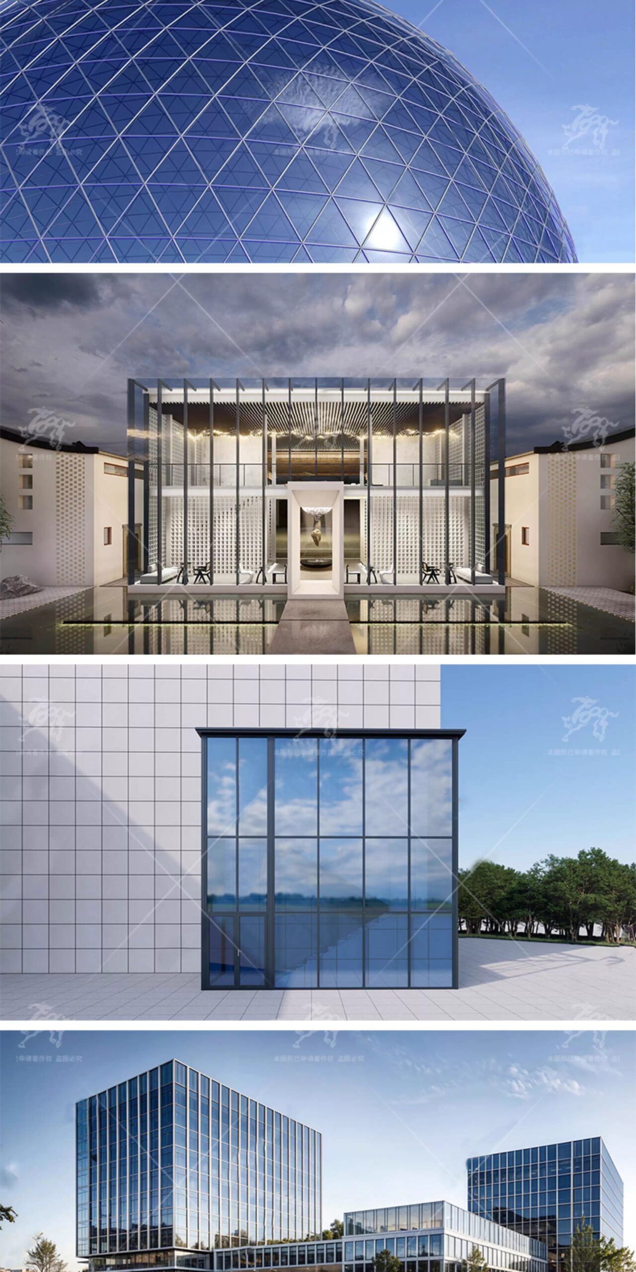 su ad37 glass facade building