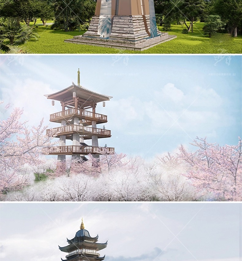 su ad40 han dynasty gate towers