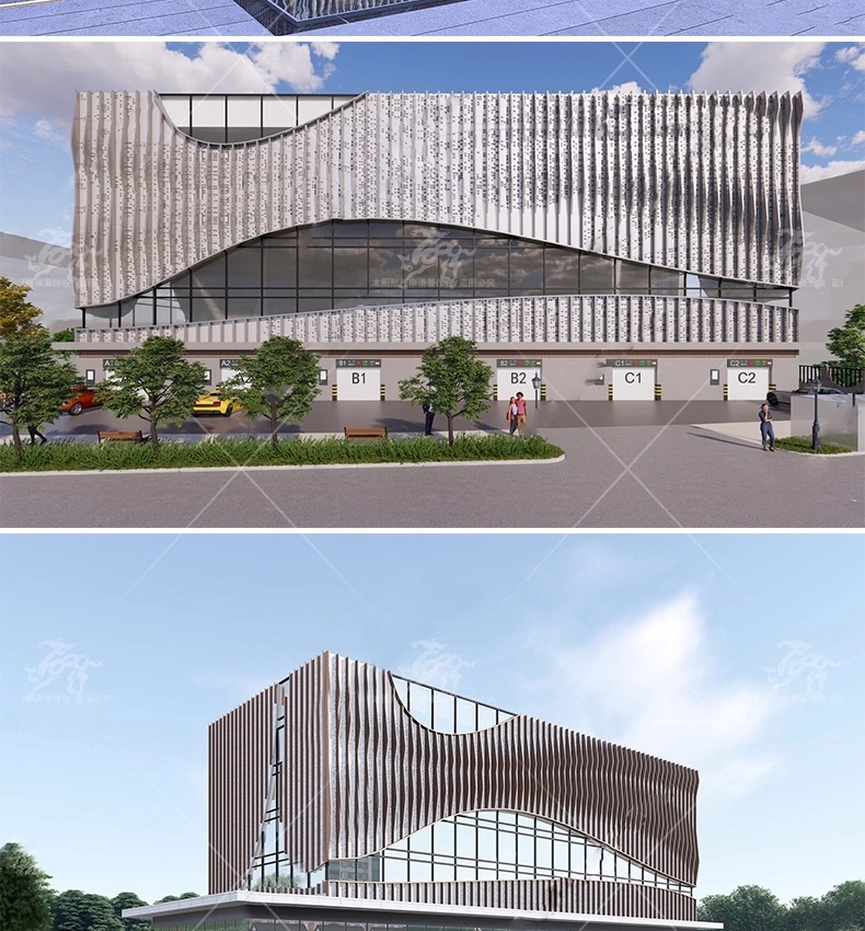 su ad43 irregular building skin