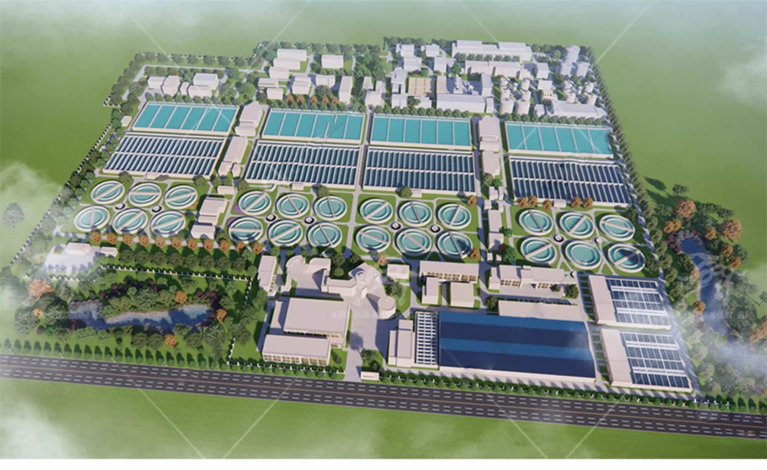 su ad54 sewage treatment plant