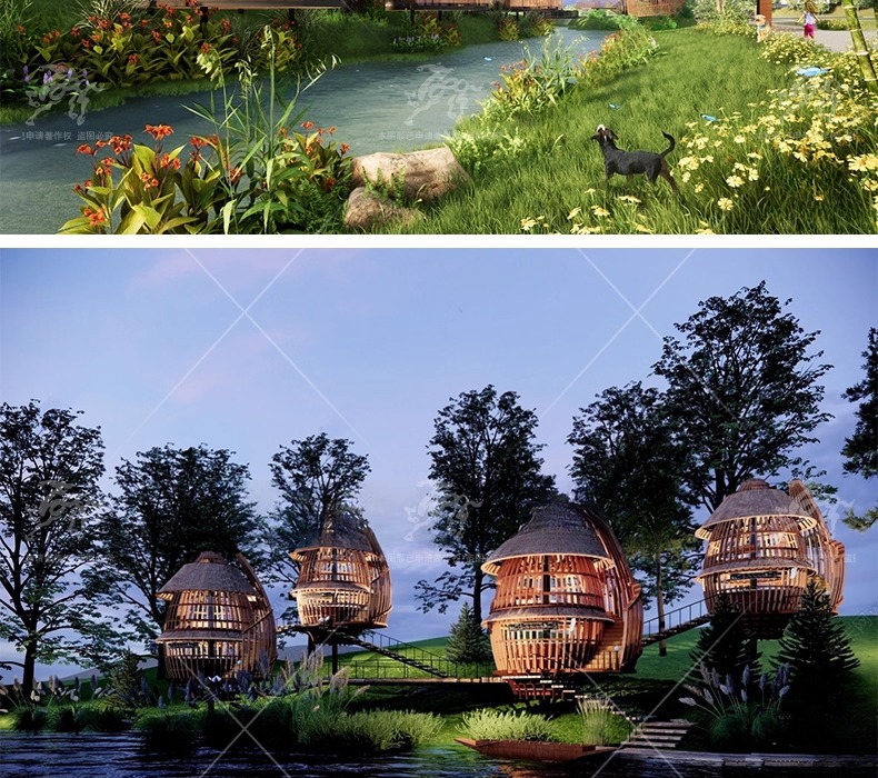 su ls55 wooden treehouse b&b