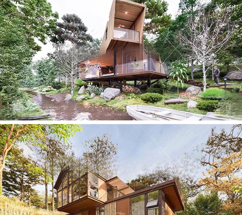 su ls55 wooden treehouse b&b