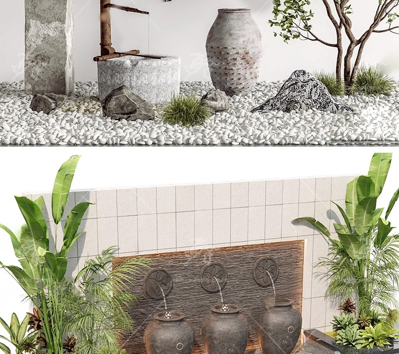 su ls56 earthenware pot water feature