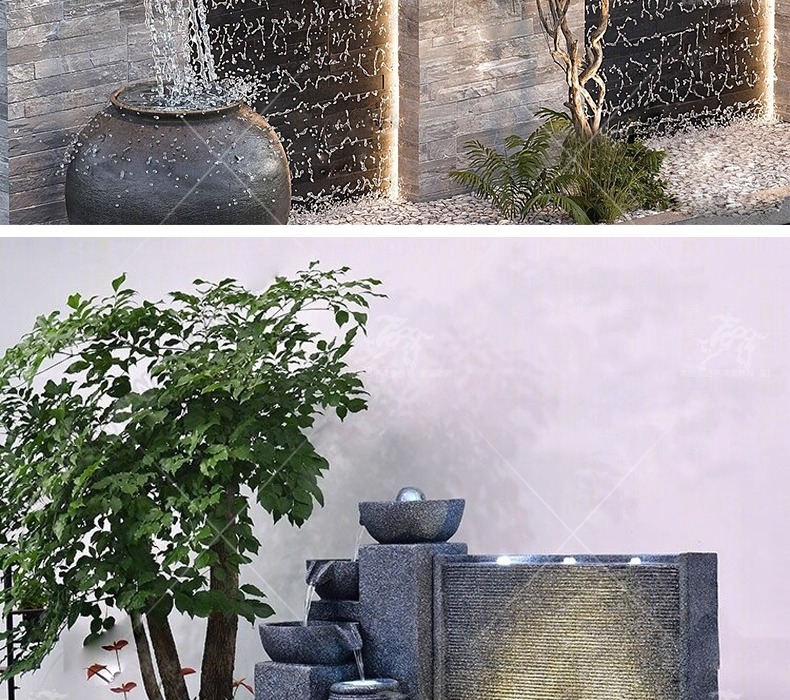 su ls56 earthenware pot water feature