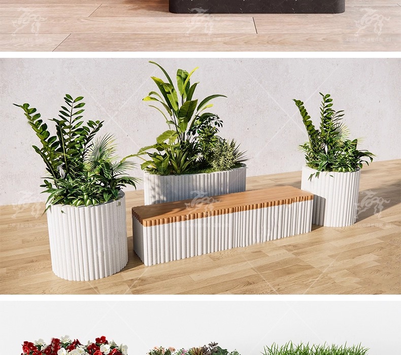 su ls57 flower bed and flower box