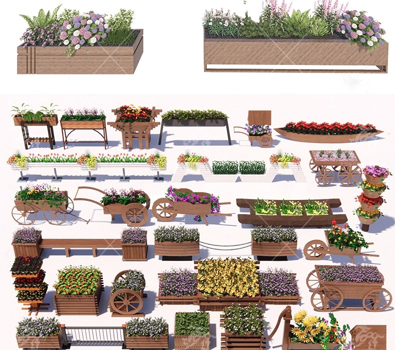 su ls57 flower bed and flower box