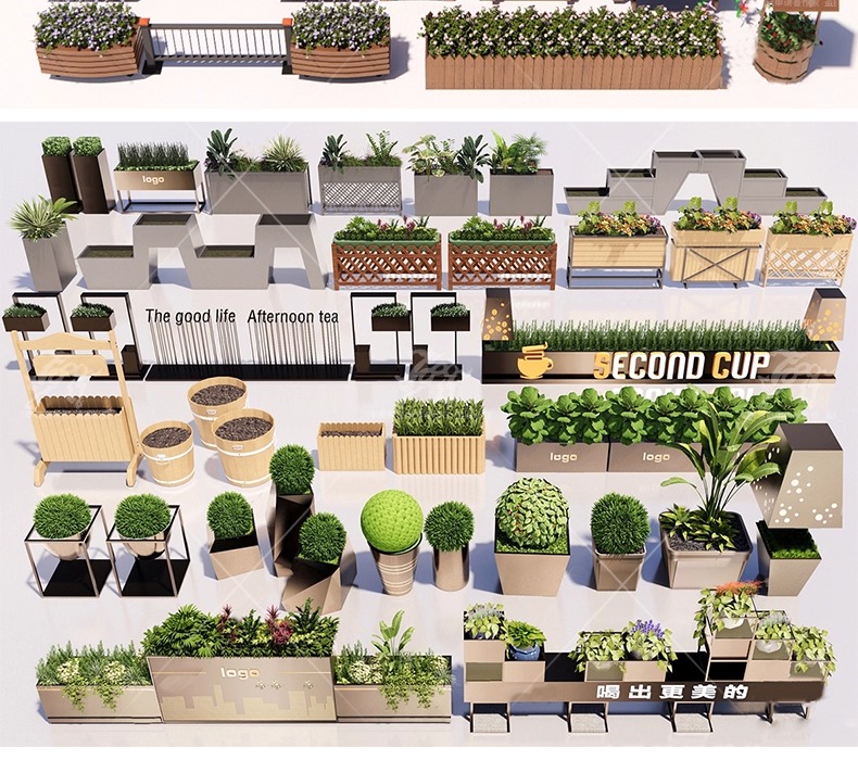 su ls57 flower bed and flower box