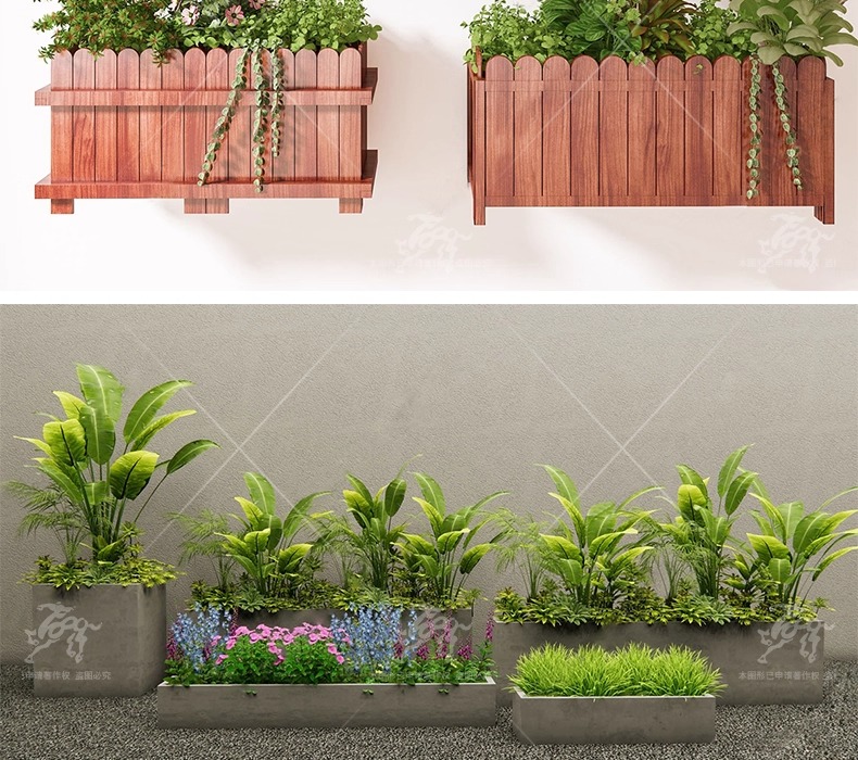 su ls57 flower bed and flower box