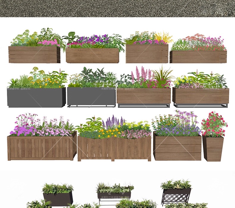su ls57 flower bed and flower box