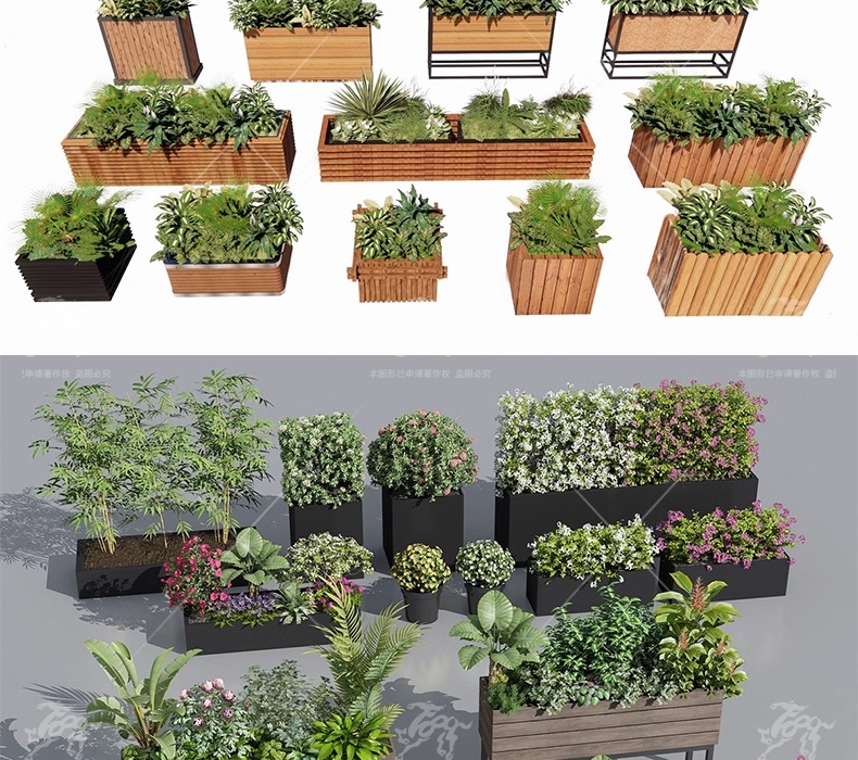 su ls57 flower bed and flower box