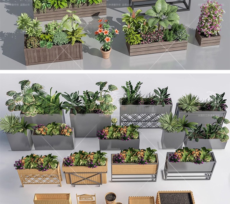 su ls57 flower bed and flower box