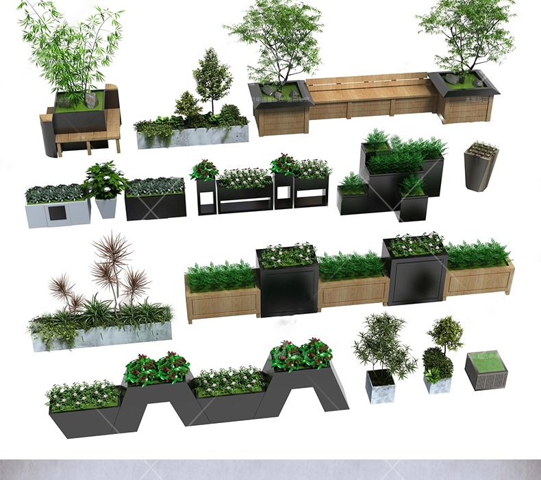 su ls57 flower bed and flower box