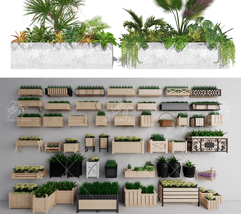 su ls57 flower bed and flower box