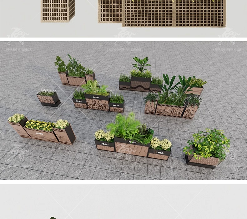 su ls57 flower bed and flower box