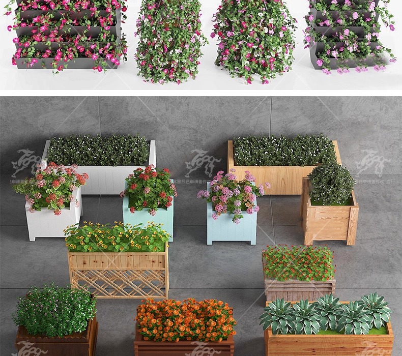 su ls57 flower bed and flower box