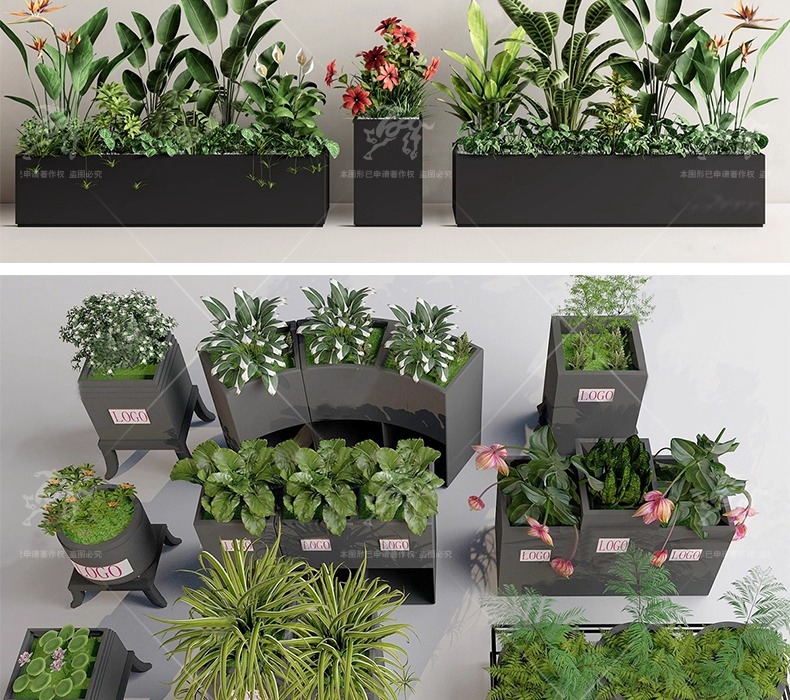 su ls57 flower bed and flower box