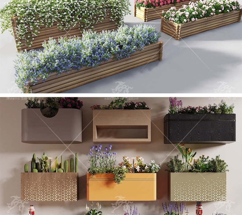su ls57 flower bed and flower box