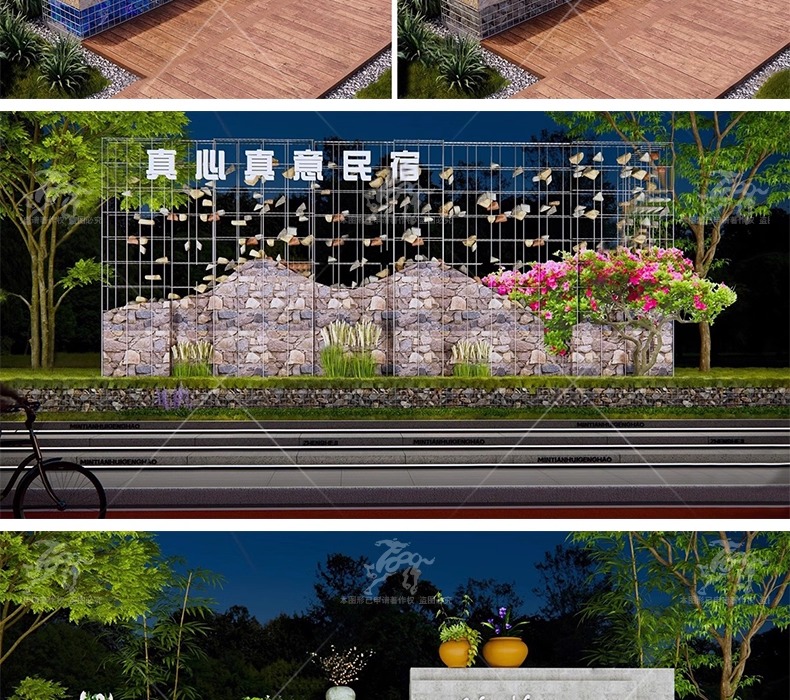 su ls58 gabion landscape wall