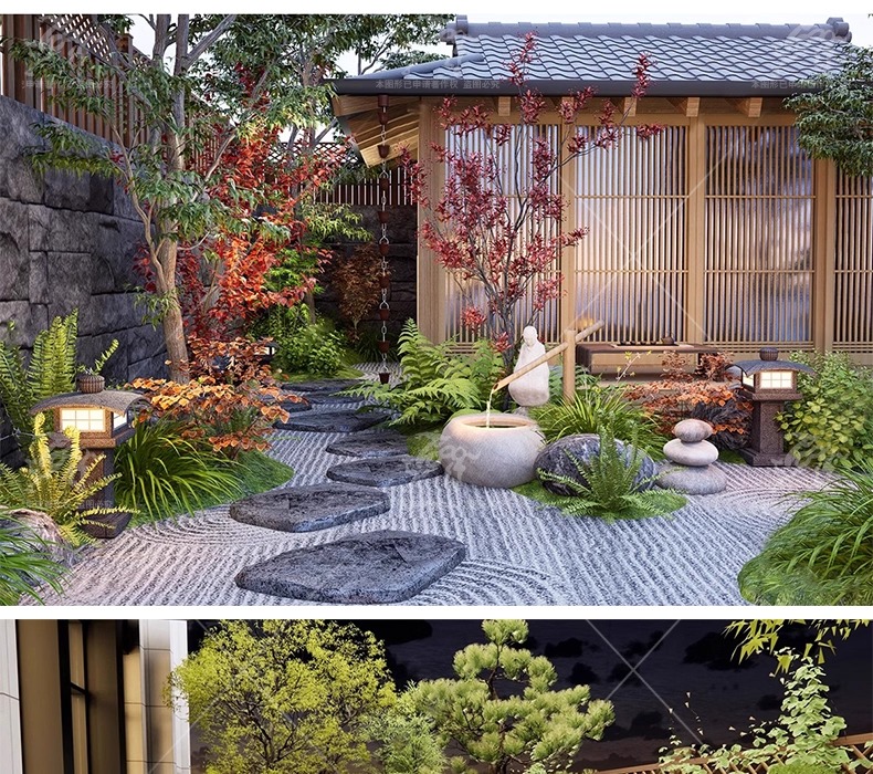 su ls70 japanese garden landscape