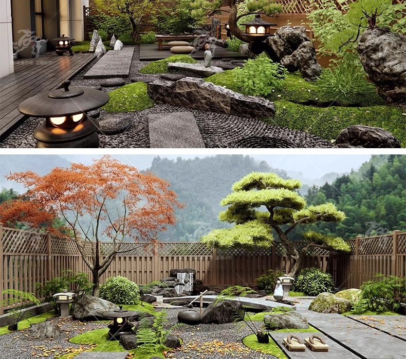 su ls70 japanese garden landscape