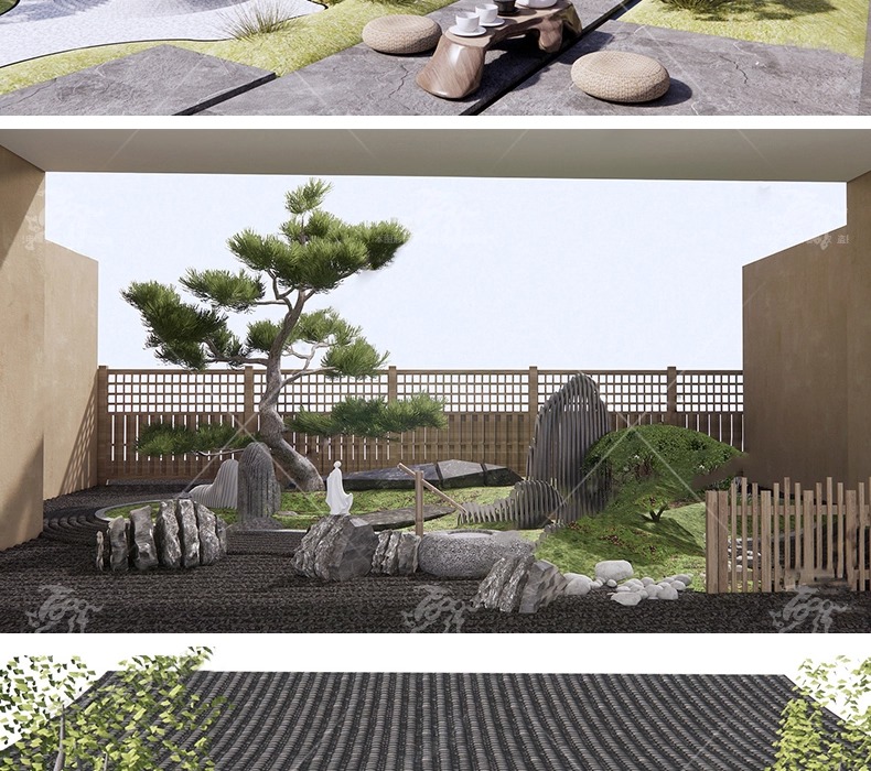 su ls70 japanese garden landscape