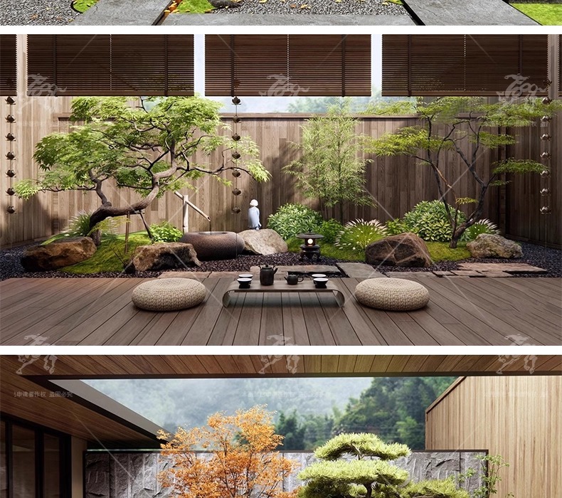 su ls70 japanese garden landscape