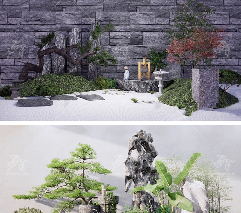 su ls70 japanese garden landscape