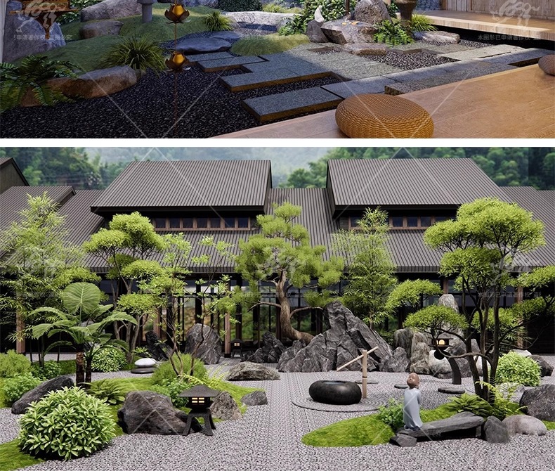 su ls70 japanese garden landscape