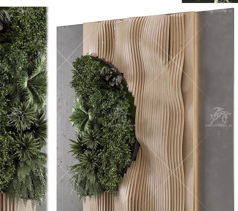 su ls72 plant wall greenery