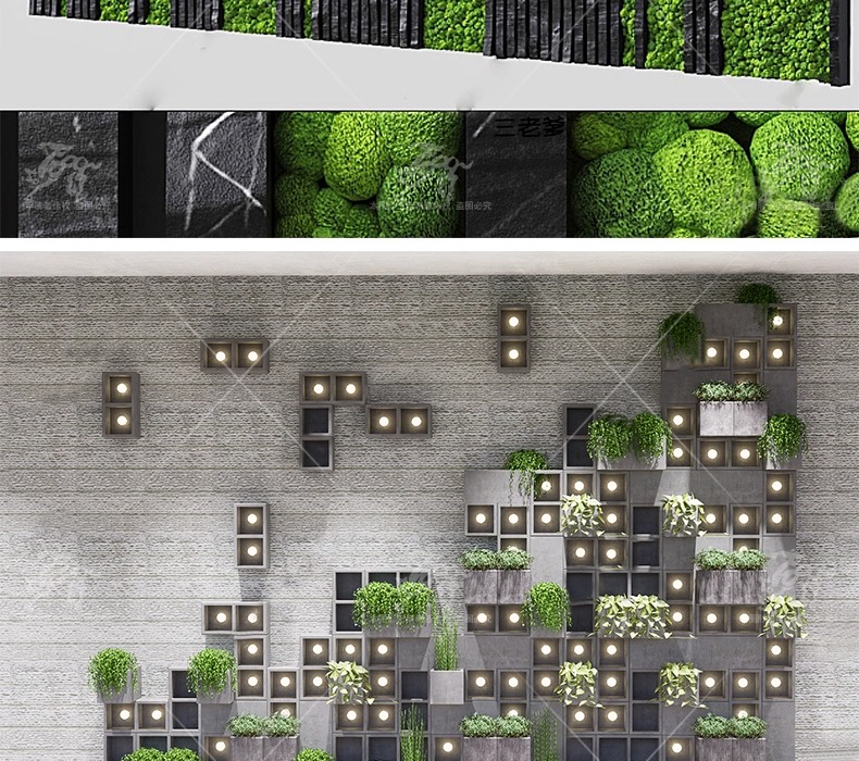 su ls72 plant wall greenery