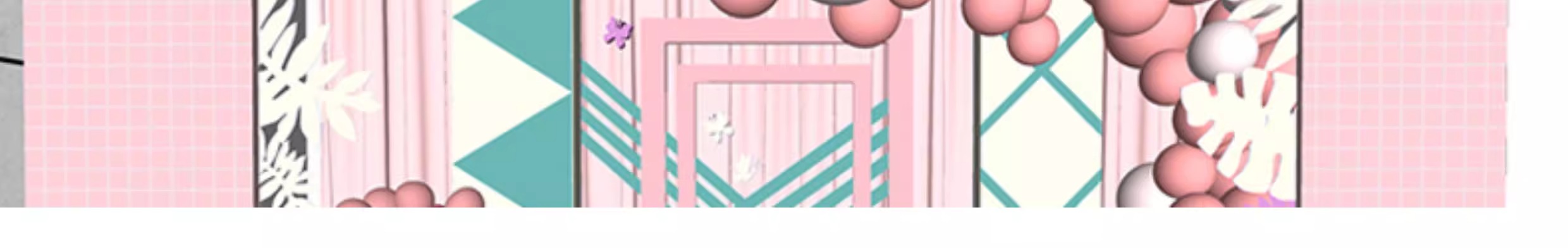 su id67 modern balloon decorations