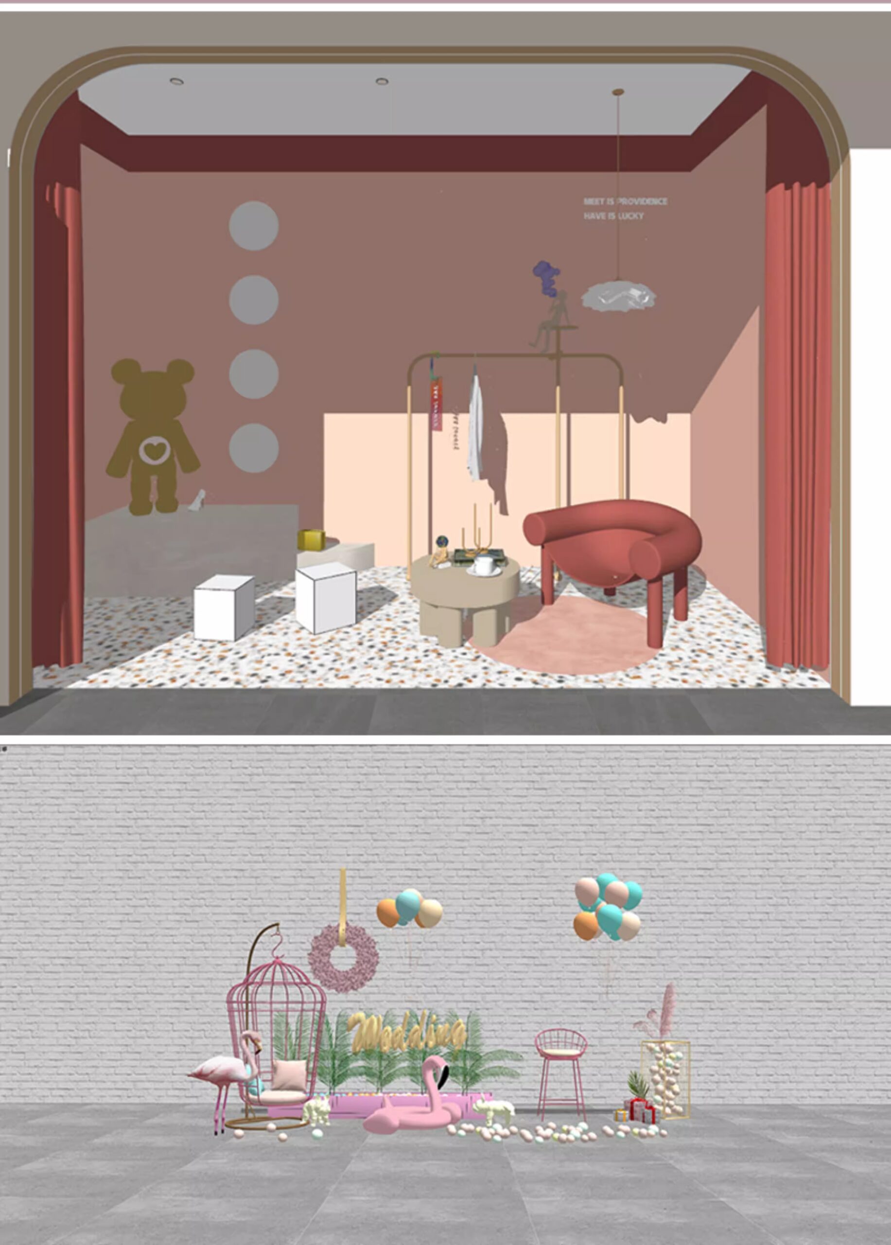 su id67 modern balloon decorations