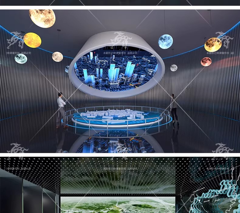 su id76 science and technology exhibition hall sand table