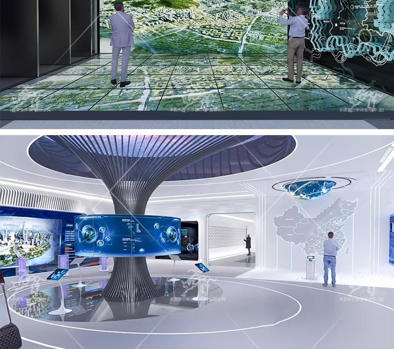 su id76 science and technology exhibition hall sand table