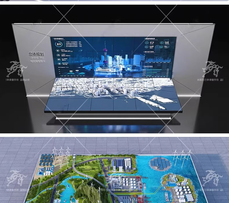 su id76 science and technology exhibition hall sand table