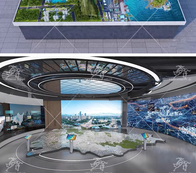 su id76 science and technology exhibition hall sand table