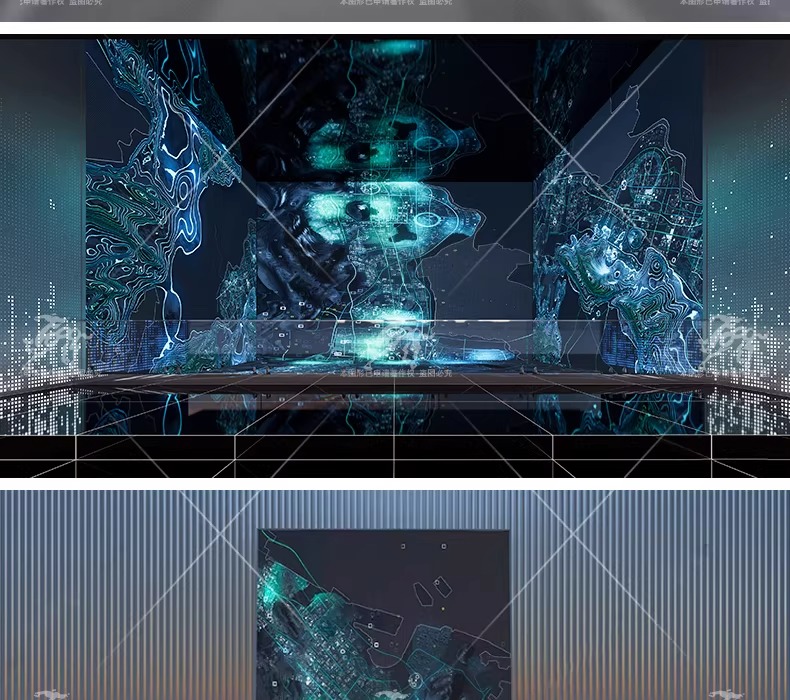 su id76 science and technology exhibition hall sand table