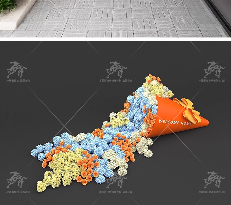 su ls74 bouquet artwork