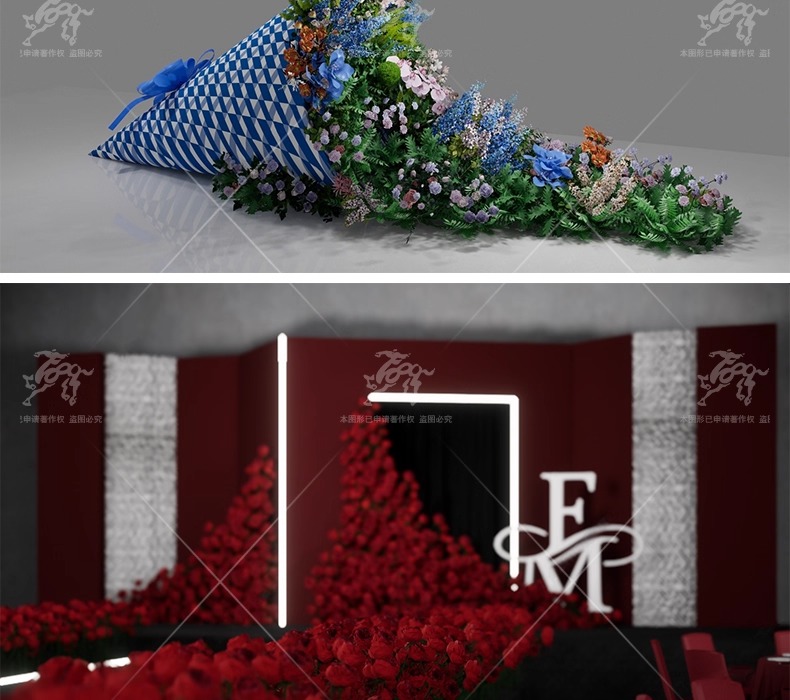 su ls74 bouquet artwork