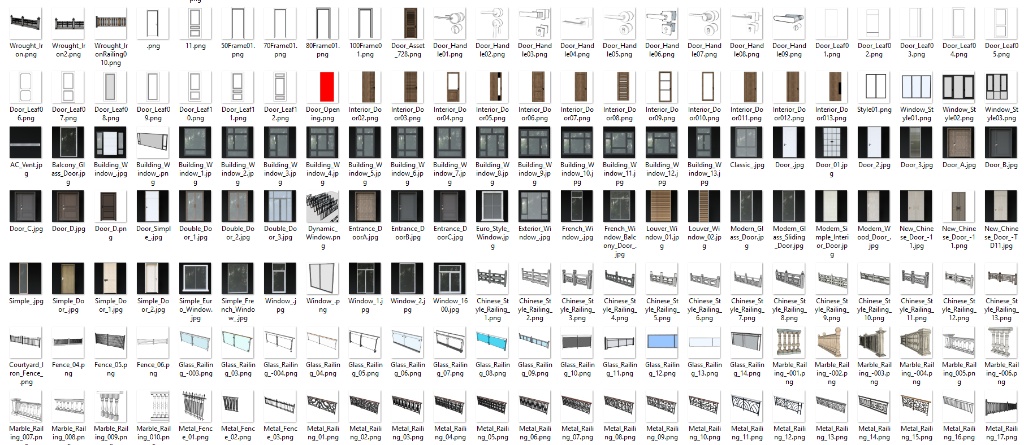 [free download] sketchup – pb4 railing