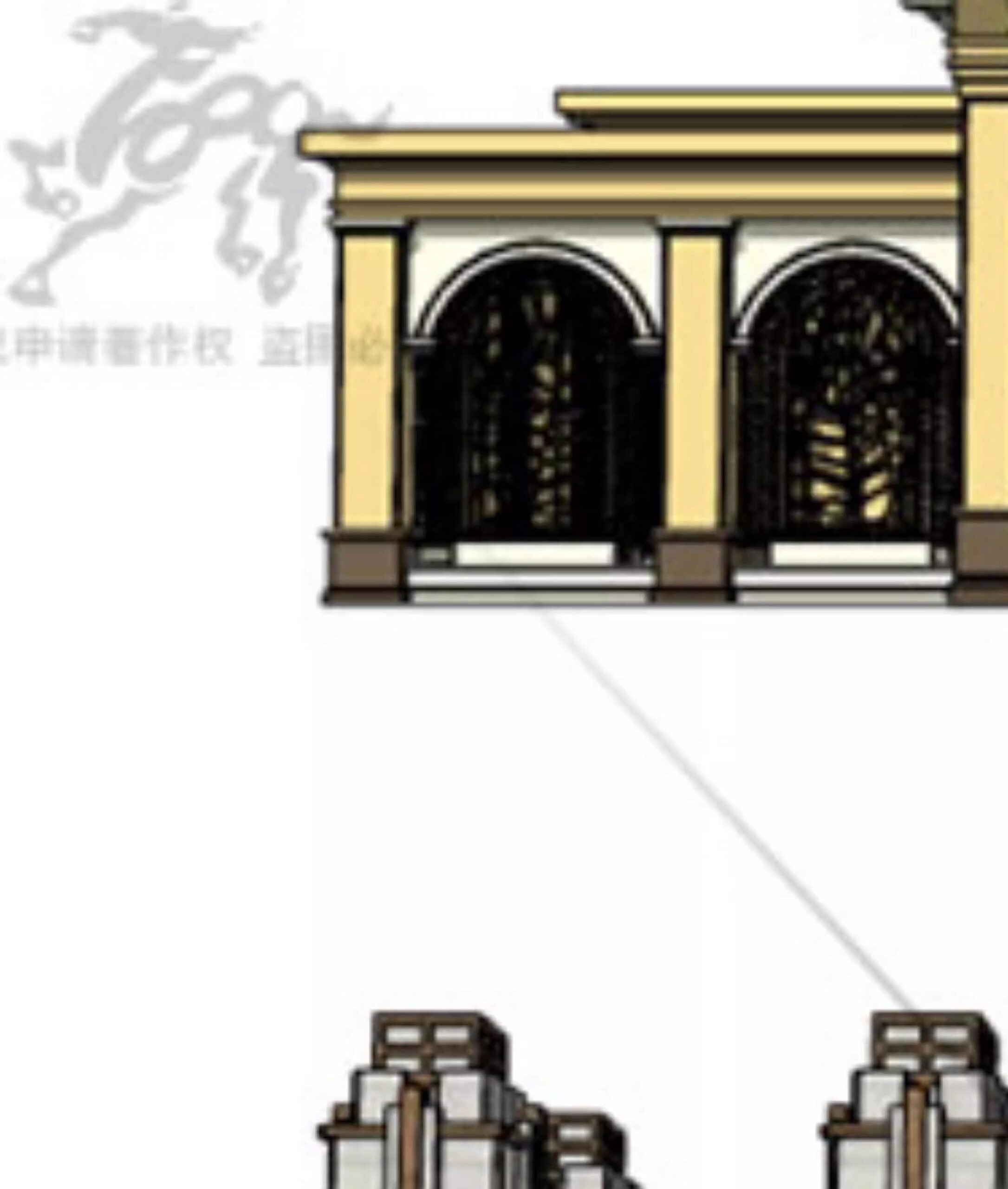 su ad55 european style entrance gate